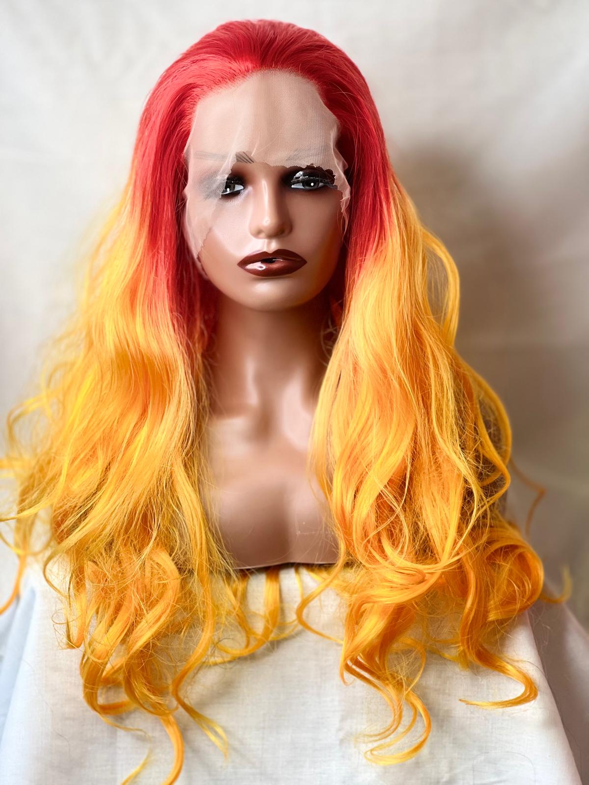 Ombre Synthetic wavy wig
