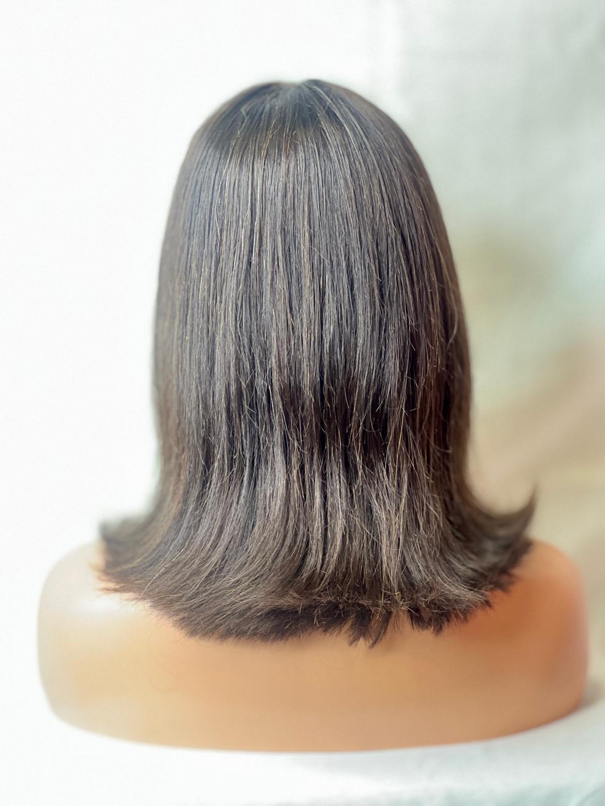 Straight Bob Fringe Wig