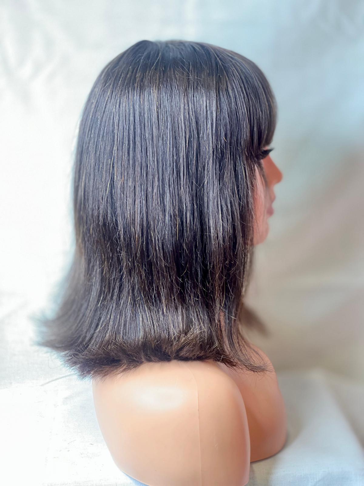 Straight Bob Fringe Wig