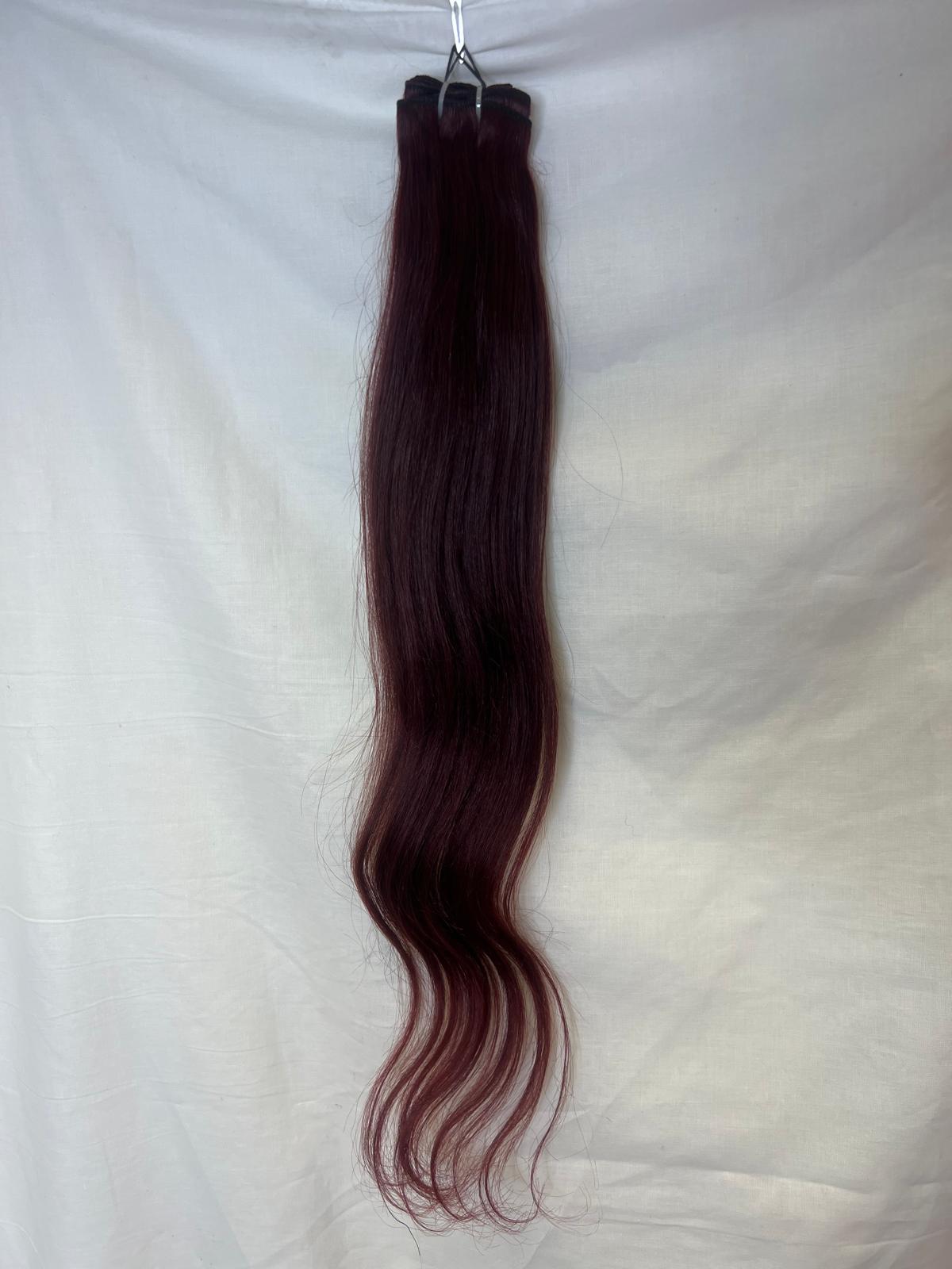 Straight Burgundy Bundle